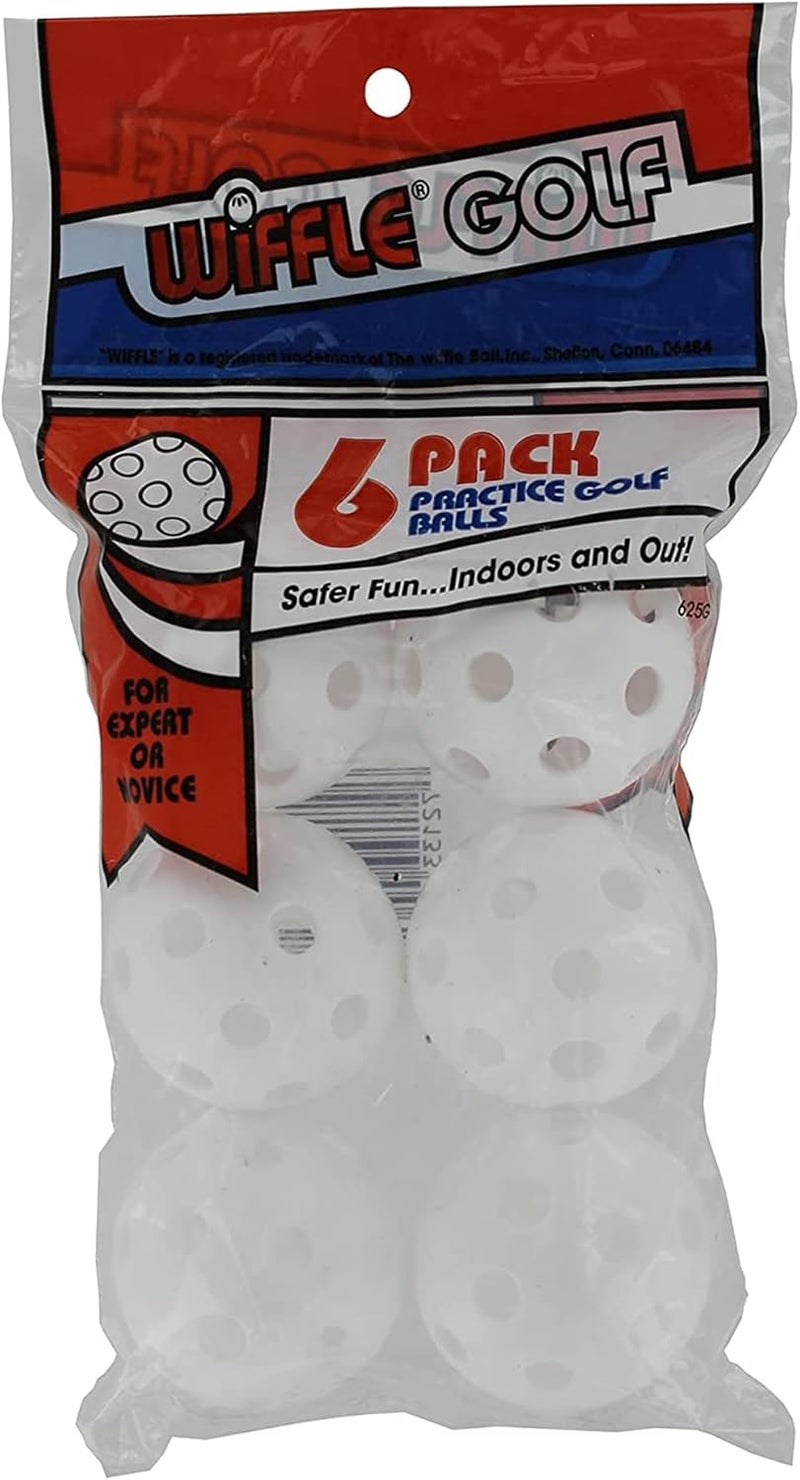WIFFLE كرات جولف للتدريب - عبوة 6 كرات - Image 1